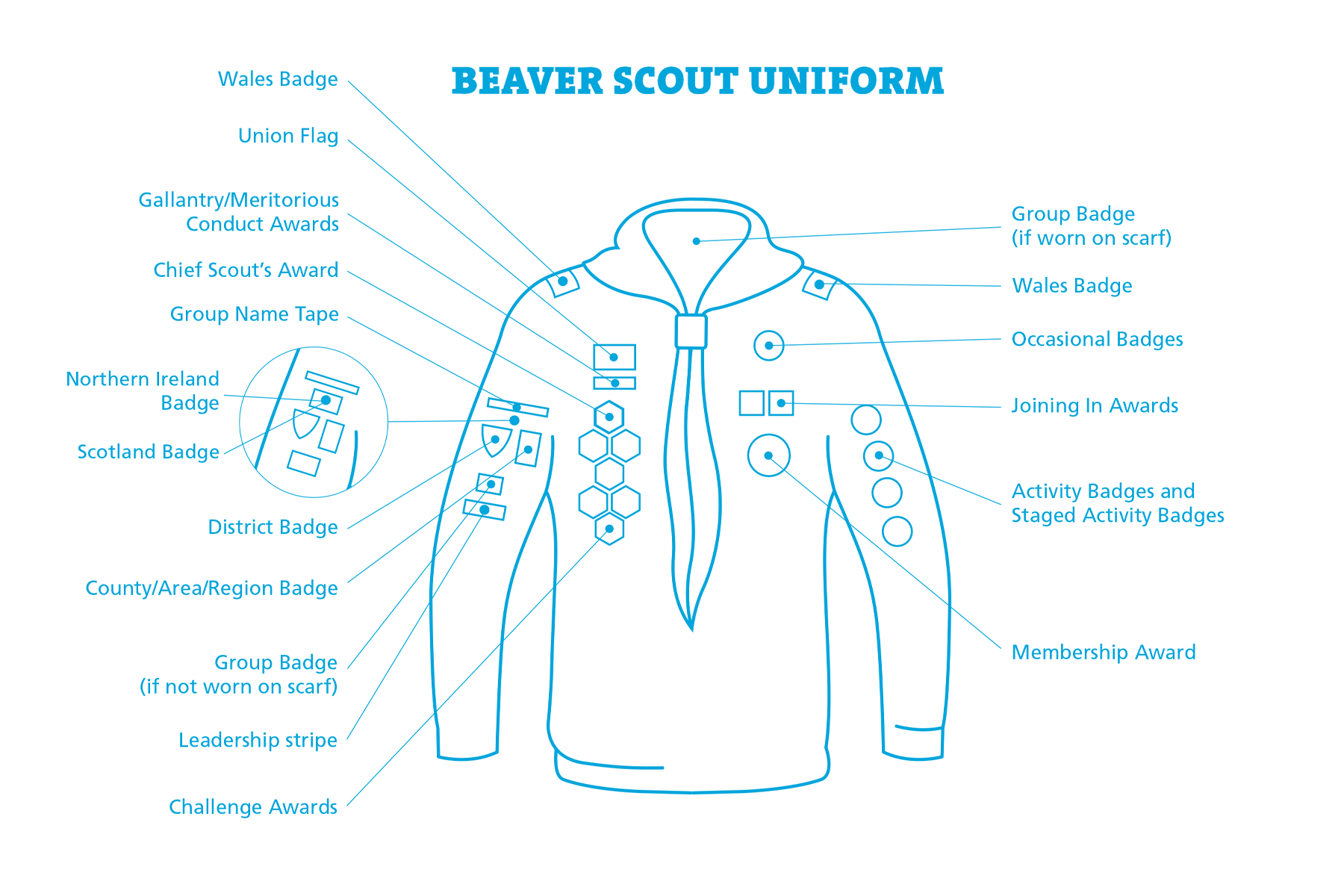 Beavers_Uniform Muslim Scouts St Albans